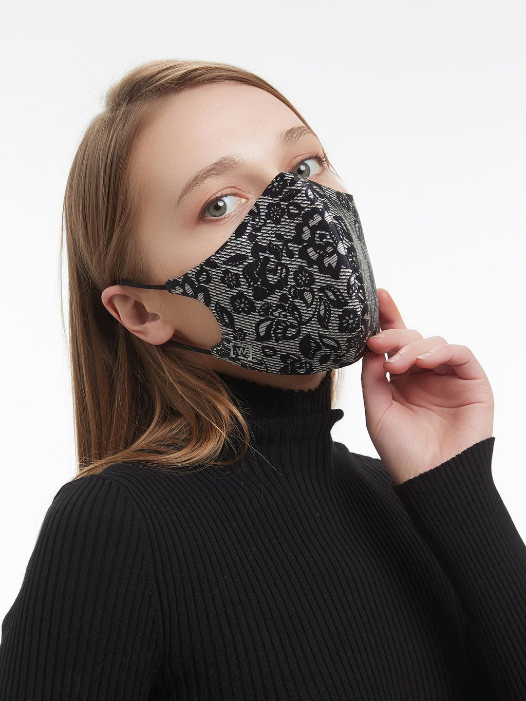 Wolford Care Mask - Lace Silk