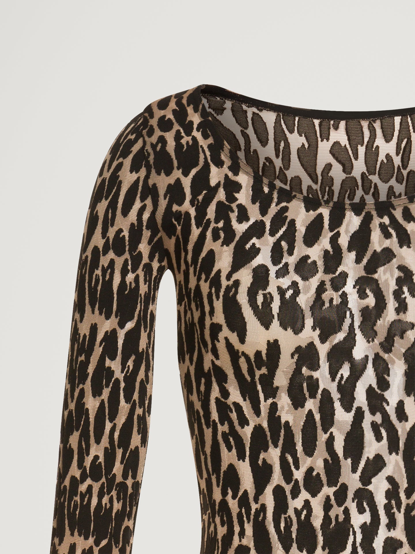 Wolford Leo Sheer Opaque String Body