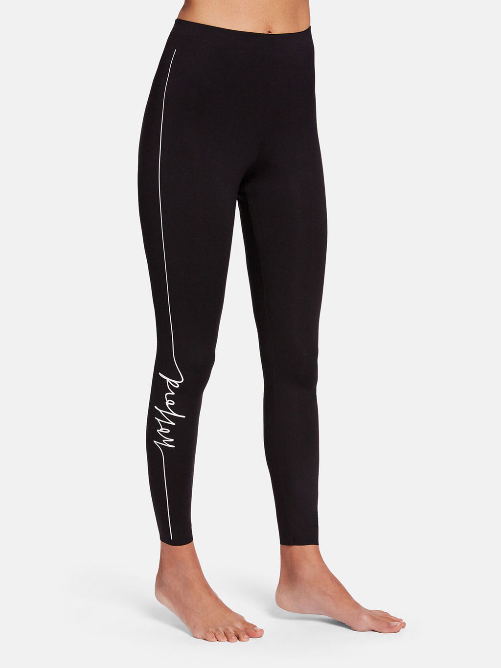 Wolford Logo Script Leggings