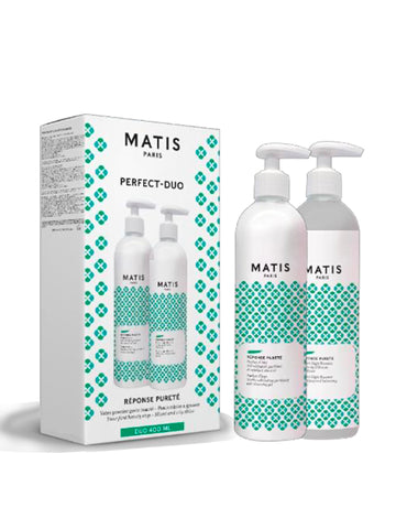 Matis Reponse Purete Perfect-Duo 400ml (Perfect Clean & Perfect-Light Essence)