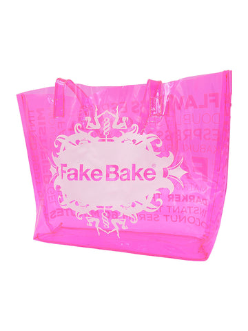 Fake Bake Pink Beach Bag