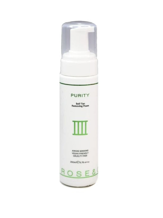 Rose & Caramel Purity Self Tan Removing Foam (200ml)