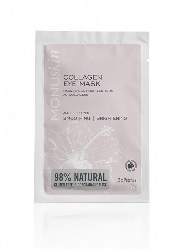 Monuskin Collagen Eye Mask (Single pk)