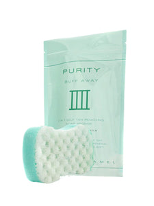 Rose & Caramel Purity Buff Away 2 in 1 Self Tan Removing Soap Sponge