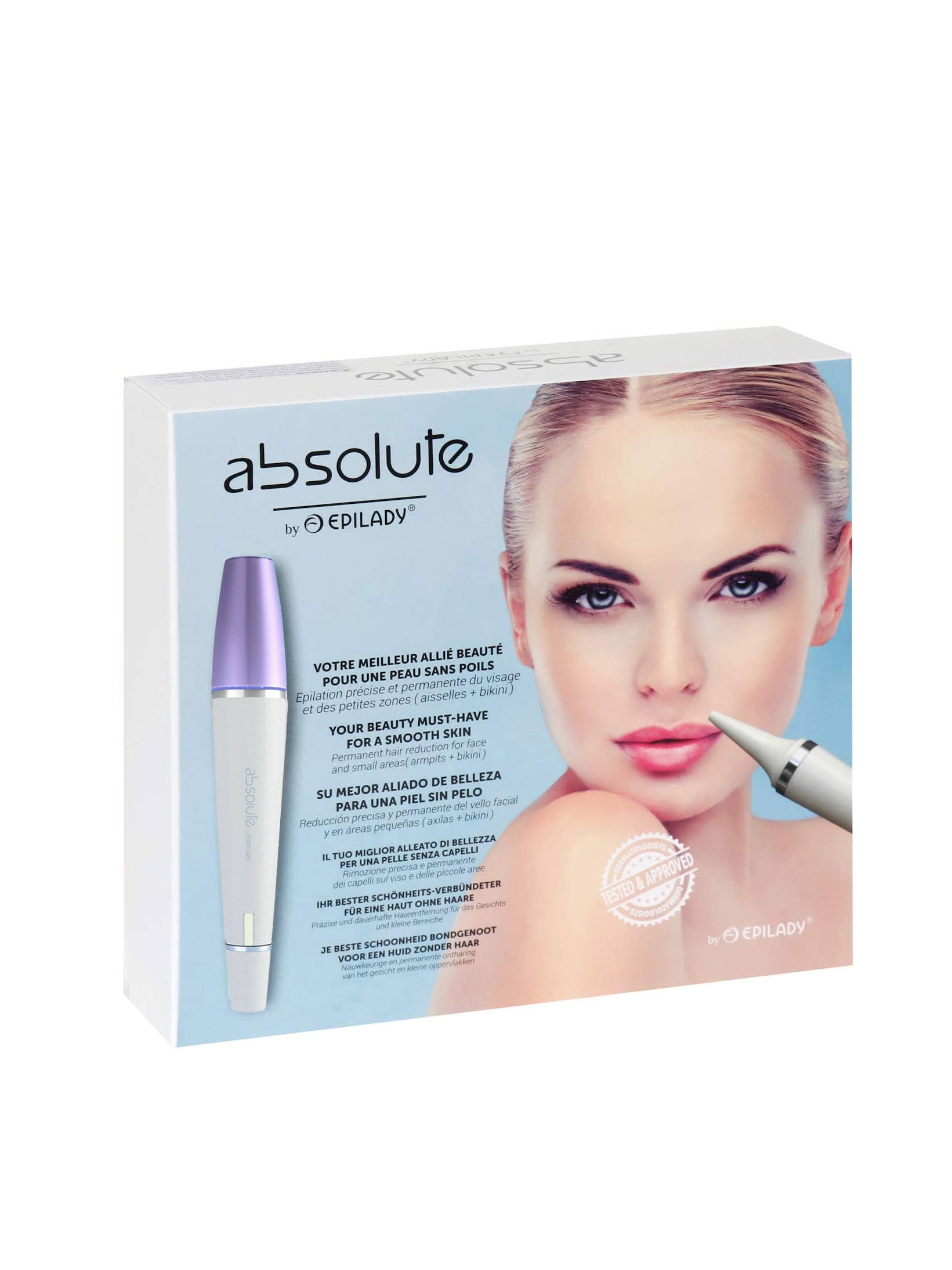 Epilady Absolute Laser Hair Removal Device - Violet