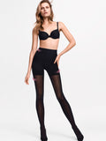 Wolford Tummy 66 Control Top Tights (Black)